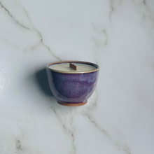 Load image into Gallery viewer, Purple Kinyo Tea Cup Candle - Different Scents