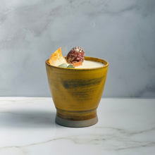 Load image into Gallery viewer, Sweet Vanilla & Spice - Yellow Tea Cup Candle