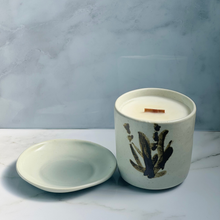 Load image into Gallery viewer, Sweet Vanilla & Spice - Japanese, Hand Painted Bamboo, Cup Candle