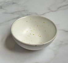 Load image into Gallery viewer, Custom Candle – White Speckled Bowl 250ml
