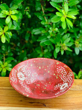 Load image into Gallery viewer, Fire Red Hand Painted Bowl