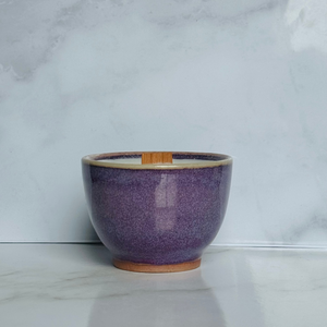 Purple Kinyo Tea Cup Candle - Different Scents