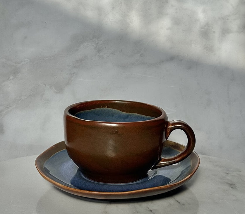 Custom Candle – Indigo Clay Coffee Set 200ml