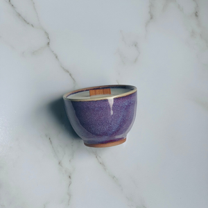 Purple Kinyo Tea Cup Candle - Different Scents