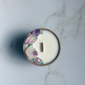 Purple Kinyo Tea Cup Candle - Different Scents