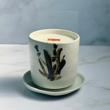 Load image into Gallery viewer, Sweet Vanilla &amp; Spice - Japanese, Hand Painted Bamboo, Cup Candle
