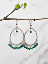 Load image into Gallery viewer, Hannah Teal Agate Earrings - Foundry &amp; Co
