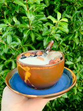 Load image into Gallery viewer, Fig &amp; Melon - Indigo Clay Coffee Set Candle
