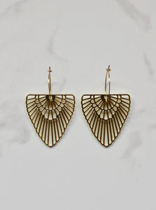 Maya Fan Earrings - Foundry & Co  no