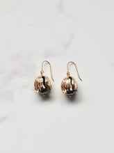 Load image into Gallery viewer, Dark Pearl Botanica Pod Earrings - Foundry &amp; Co
