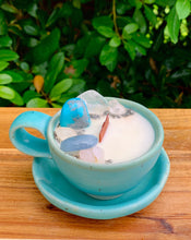 Load image into Gallery viewer, Cinnamon Orange - Turquoise Espresso Set Candle
