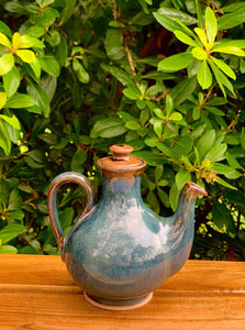 Multi Blue Glazed Jug