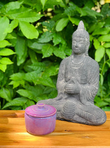 Japanese Honeysuckle - Kinyo Pottery Jar Candle