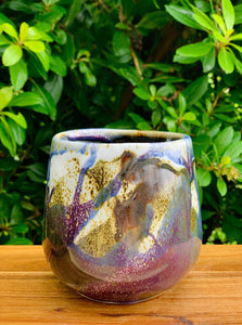 Brushed Purple & Blue Mug